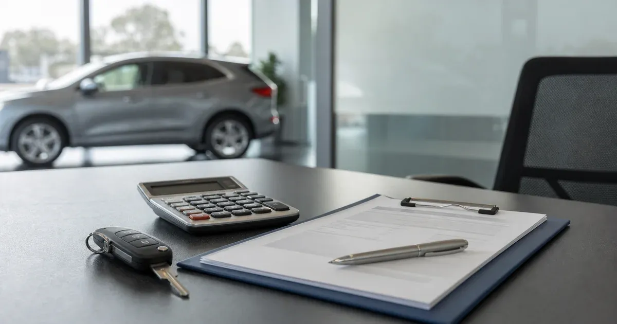 Préstamo de coche con entrega y equity negativo