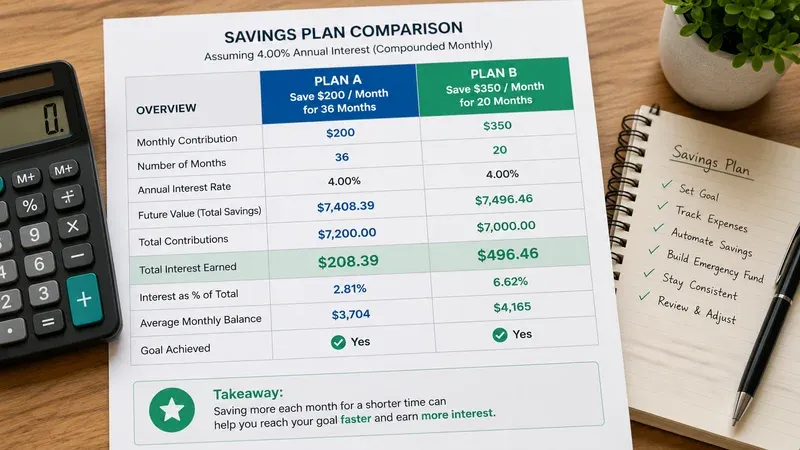 How to Build a Savings Plan That Actually Works