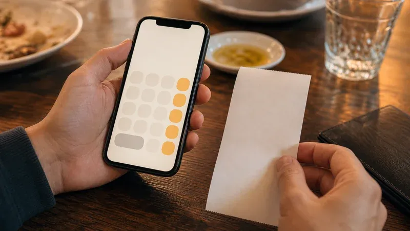 How to Split a Restaurant Bill Fairly Every Time