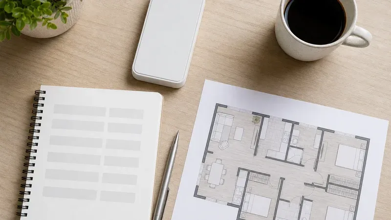 Cómo planificar la entrada de una casa con calculadora